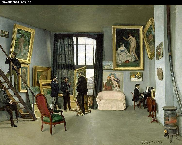 Frederic Bazille Studio from rue de la Condamine